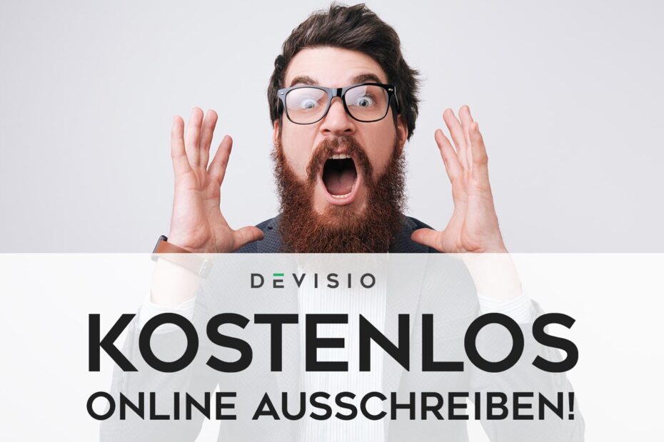 Coverbild Neujahrsaktion: Kostenlos online ausschreiben!